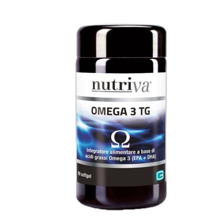 Nutriva Omega 3 TG Integratore Benessere Cardiovascolare 90 Capsule Nutriva Omega 3 TG Integratore Benessere Cardiovascolare 90 Capsule