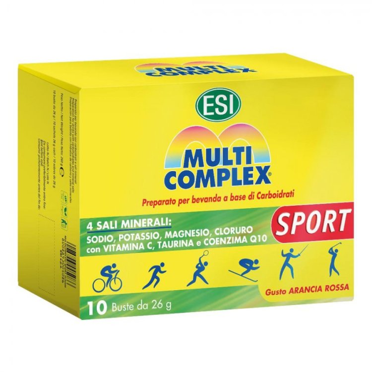 Multicomplex Integratore Sportivo Reintegro Sali Minerali 10 Bustine Multicomplex Integratore Sportivo Reintegro Sali Minerali 10 Bustine
