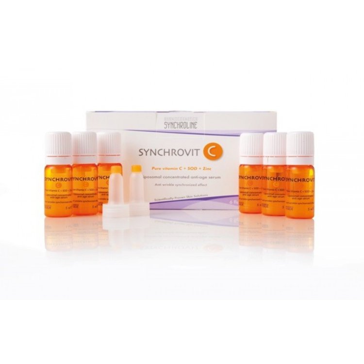 Synchroline Synchrovit C Siero Antietà Antiossidante 6 Flaconi Synchroline Synchrovit C Siero Antietà Antiossidante 6 Flaconi