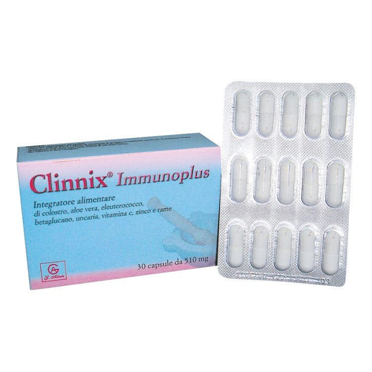 Clinnix Immunoplus: Supporto Immunitario in Capsule, 30 Unità Clinnix Immunoplus: Supporto Immunitario in Capsule, 30 Unità