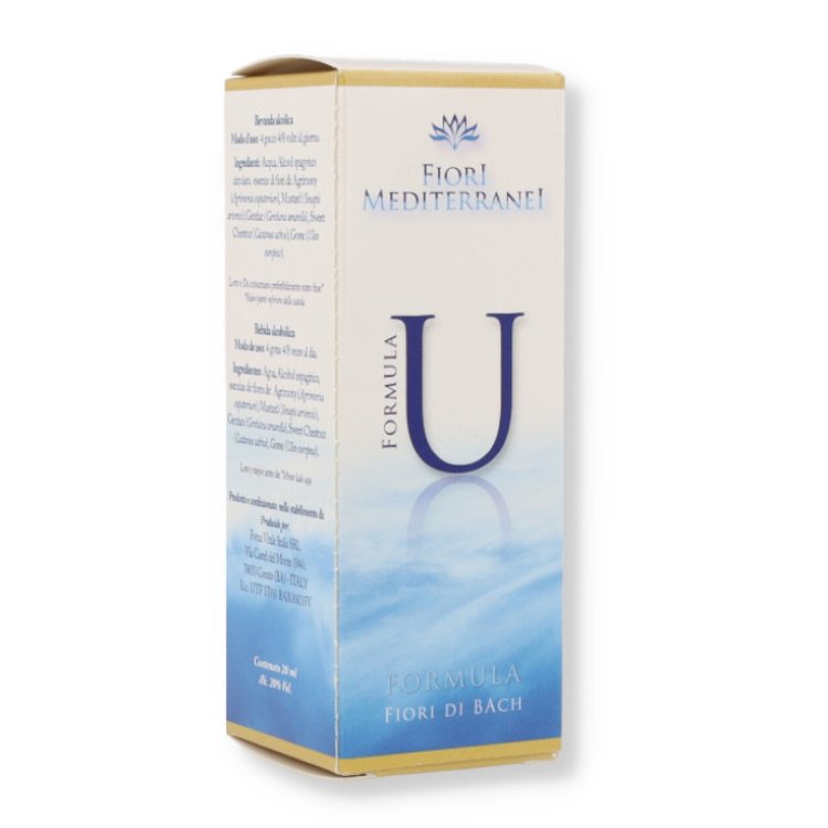 Forza Vitale Italia Fiori Mediterranei Gocce Benessere Mente Corpo 20ml