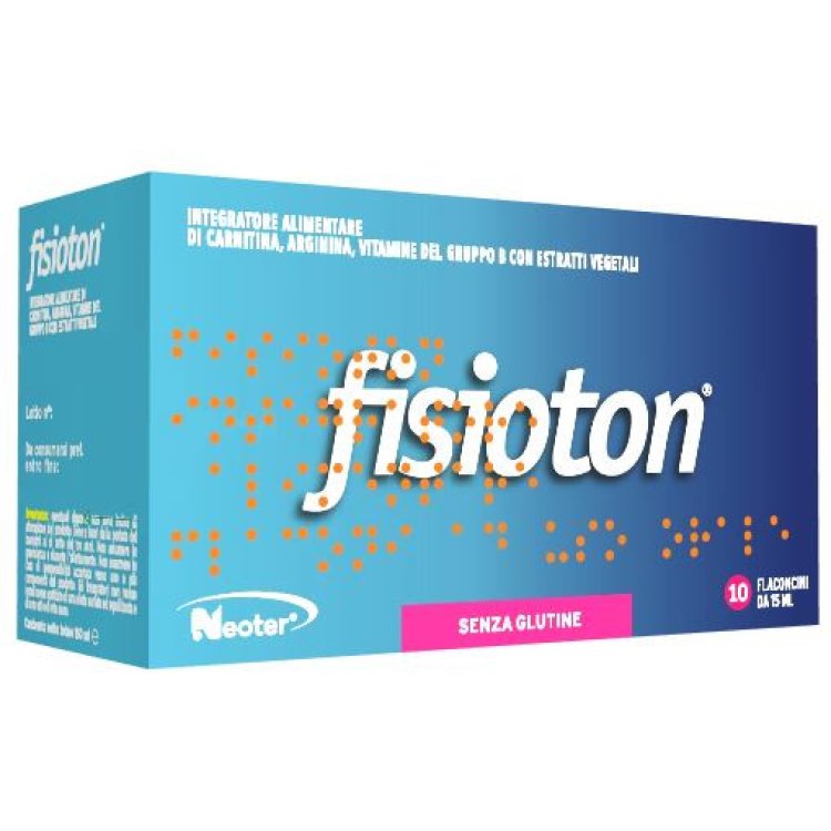 Difass International Fisioton Integratore Vitamine B per Energia e Stanchezza, 10 Flaconcini