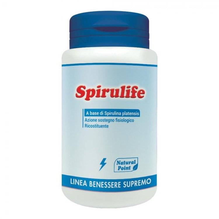 Natural Point Spirulife Bio Integratore Ricostituente - 100 Capsule Vegetali Natural Point Spirulife Bio Integratore Ricostituente - 100 Capsule Vegetali