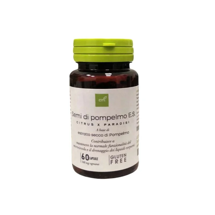 Oti Semi Pompelmo Estratto Secco Integratore Benessere 60 Capsule