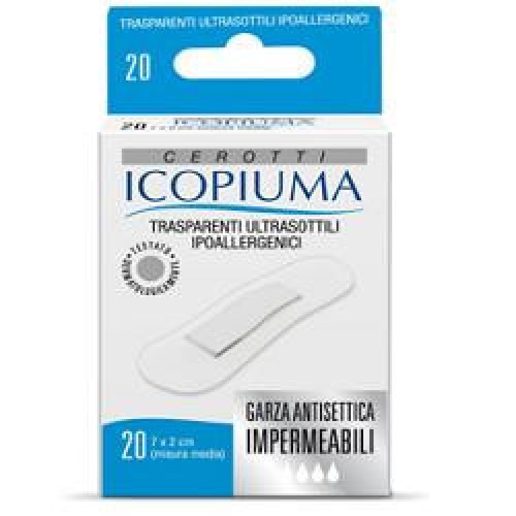 Icopiuma Cerotti Trasparenti Medi, 20 Pezzi