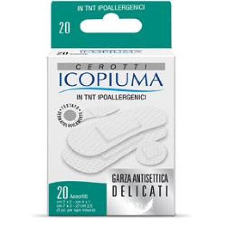 Icopiuma Cerotti Ipoallergenici Assortiti TNT 20 Pezzi
