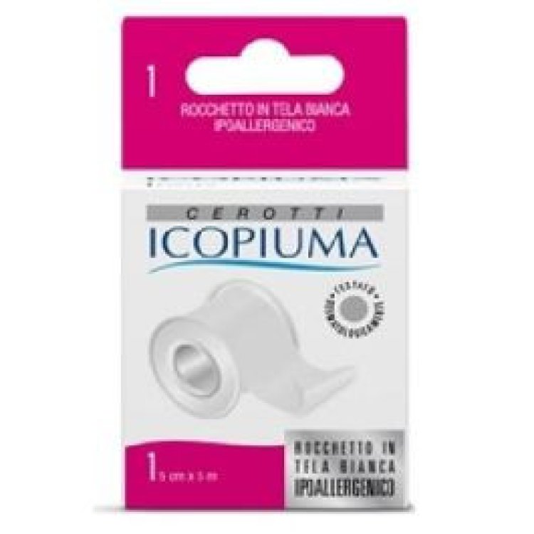 Icopiuma Cerotto in Rocchetto Bianco 5 cm x 500 cm