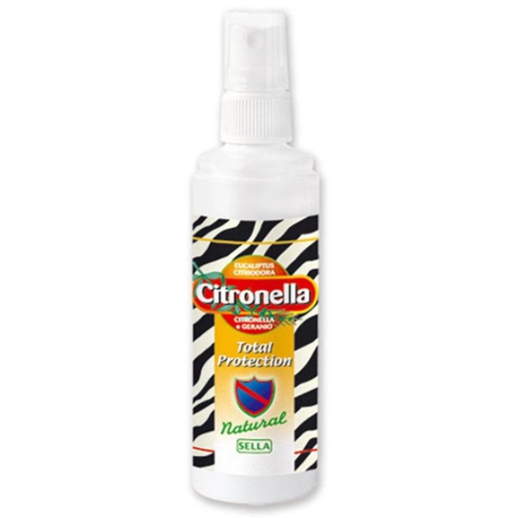 Sella Citronella Total Protection Repellente Insetti Naturale 100 ml