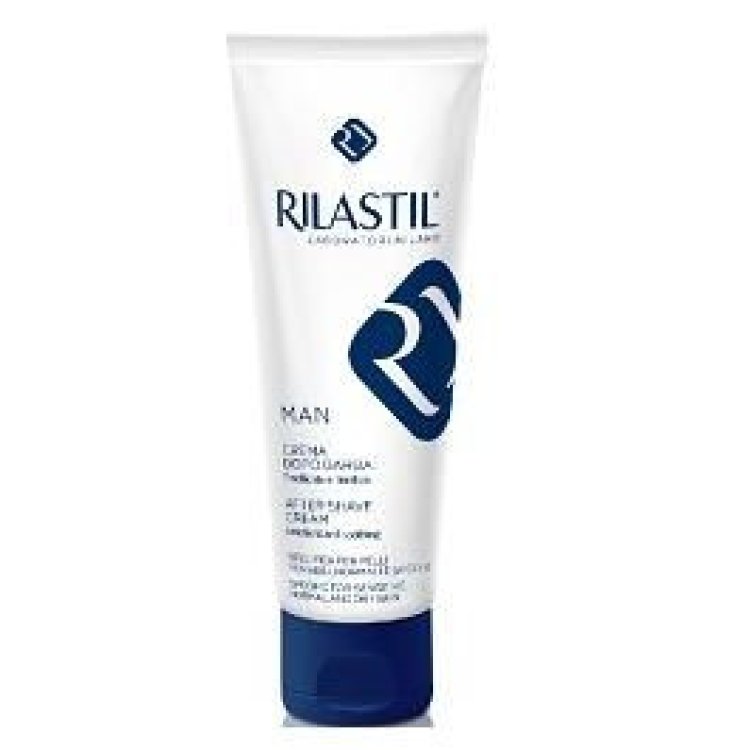 Rilastil Man Crema Dopobarba Idratante e Nutriente Tubo da 75ml