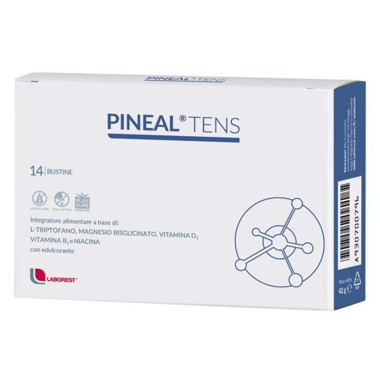 Pineal Tens Integratore L-Triptofano Magnesio per Stanchezza 14 Bustine