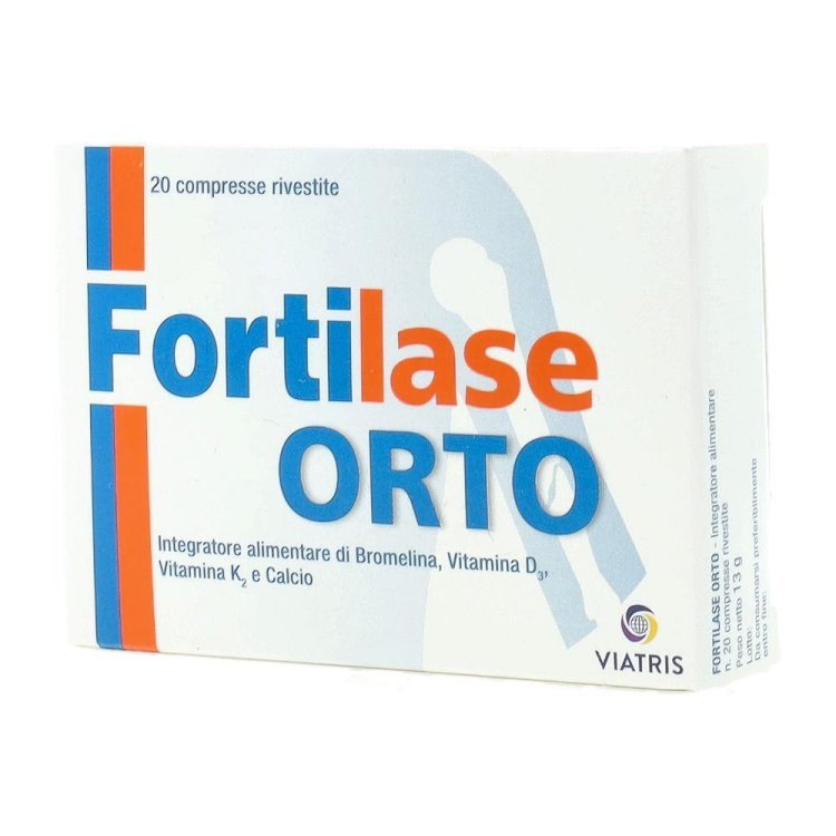 Fortilase Orto Integratore Alimentare per Ossa - 20 Compresse