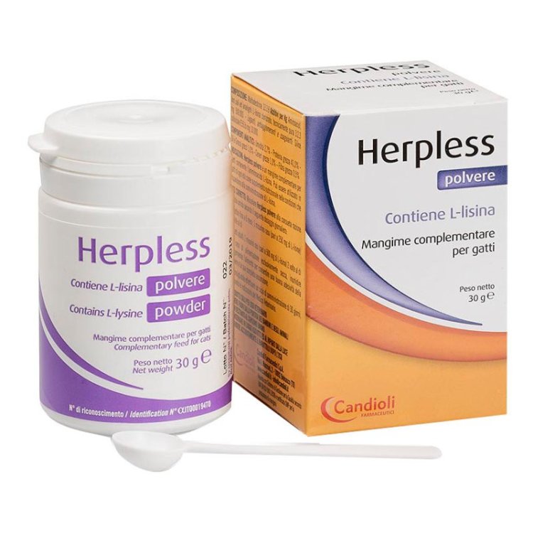 Herpless Polvere per Gatti Supporto Herpes Virus 30 g