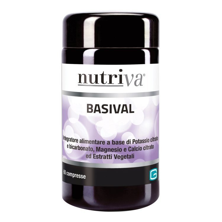 Nutriva Basival Integratore Alimentare per pH fisiologico, 60 Compresse
