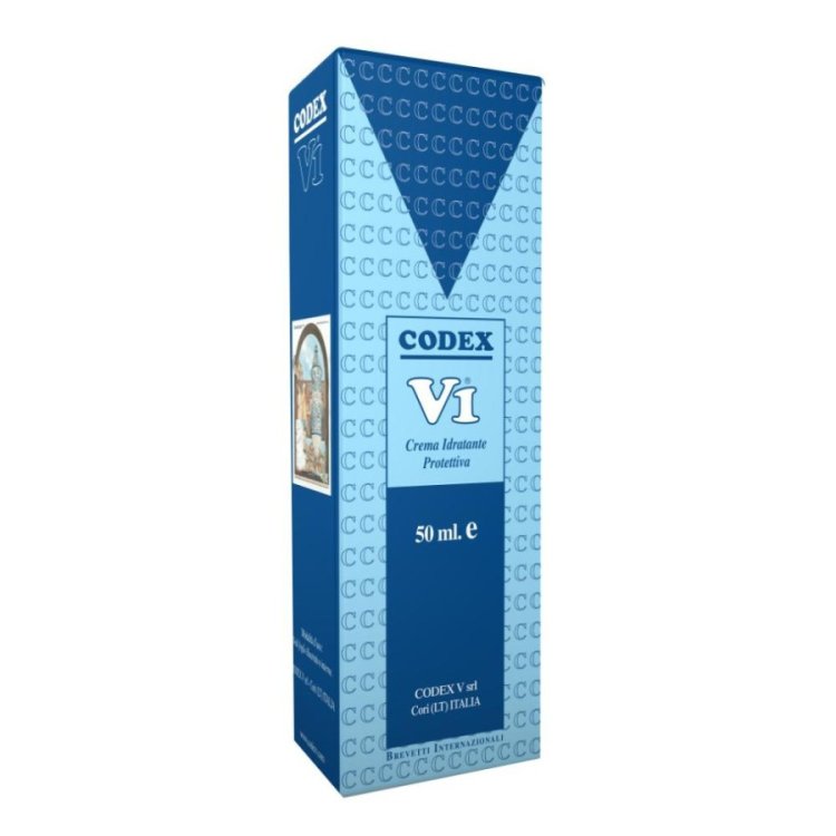 Codex V1 Crema Idratante Protettiva 24 Ore Viso Tubo da 50ml