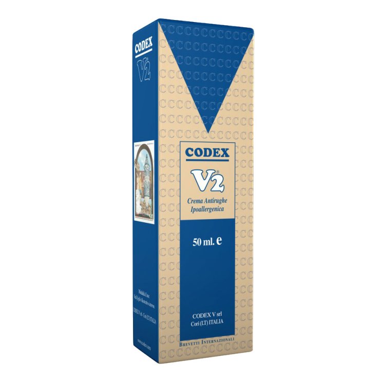 Codex V V2 Crema Antirughe Ipoallergenica 50 ml