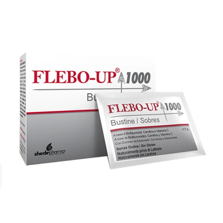 Flebo-Up 1000 Integratore Alimentare per Microcircolo - 18 Bustine