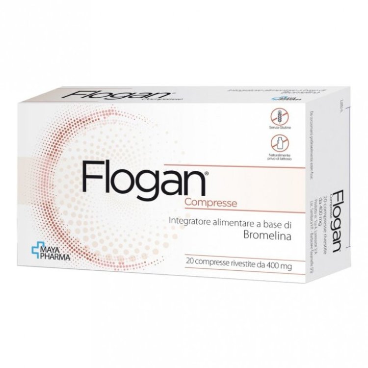 Maya Pharma Flogan Integratore Bromelina per Stati Infiammatori - 20 Compresse Maya Pharma Flogan Integratore Bromelina per Stati Infiammatori - 20 Compresse