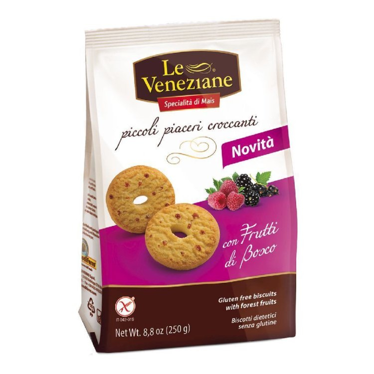 Le Veneziane Biscotti Frutti di Bosco Senza Glutine da 250g