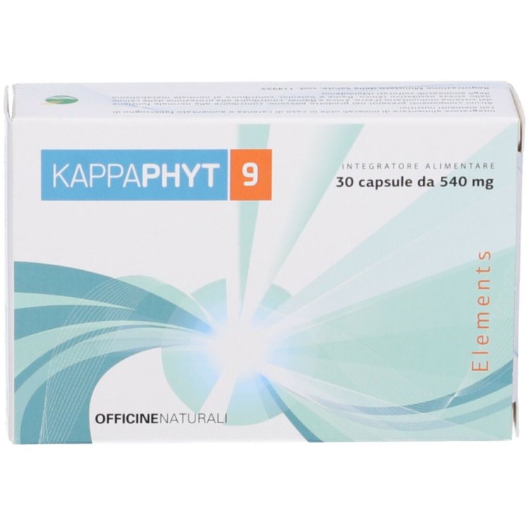 Officine Naturali Kappaphyt 9 Integratore Multiminerale per Sistema Immunitario 30 Capsule