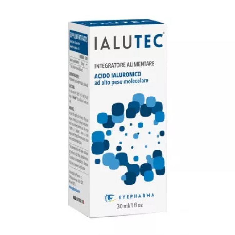 Eyepharma Ialutec Integratore Alimentare per Articolazioni e Pelle Flacone 30ml