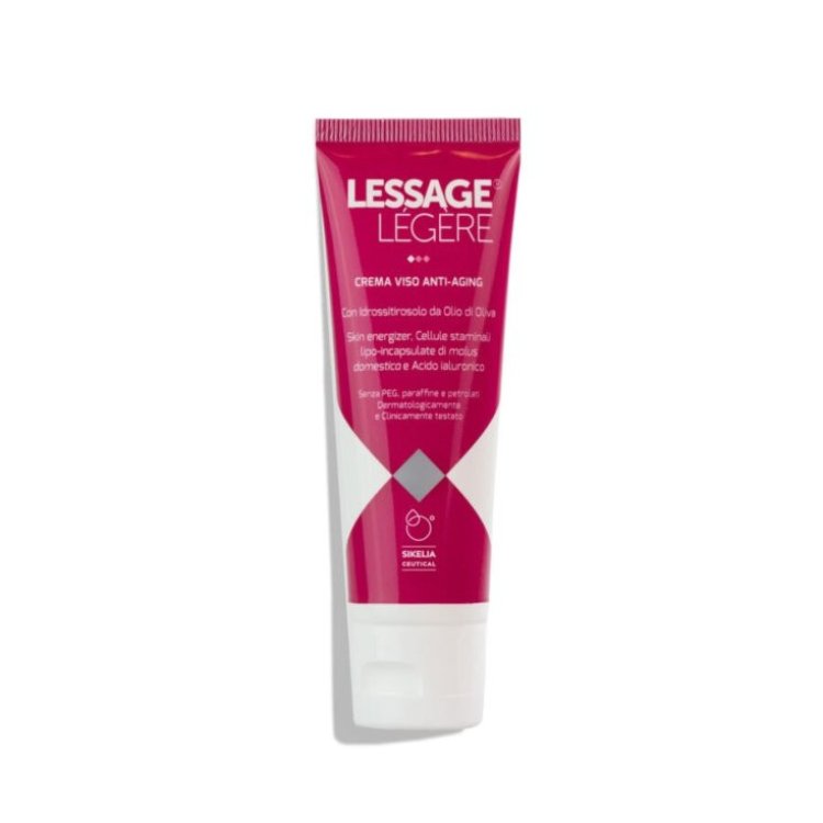 Sikelia Ceutical Lessage Legere Crema Viso Anti-Et&agrave; Rivitalizzante 50ml