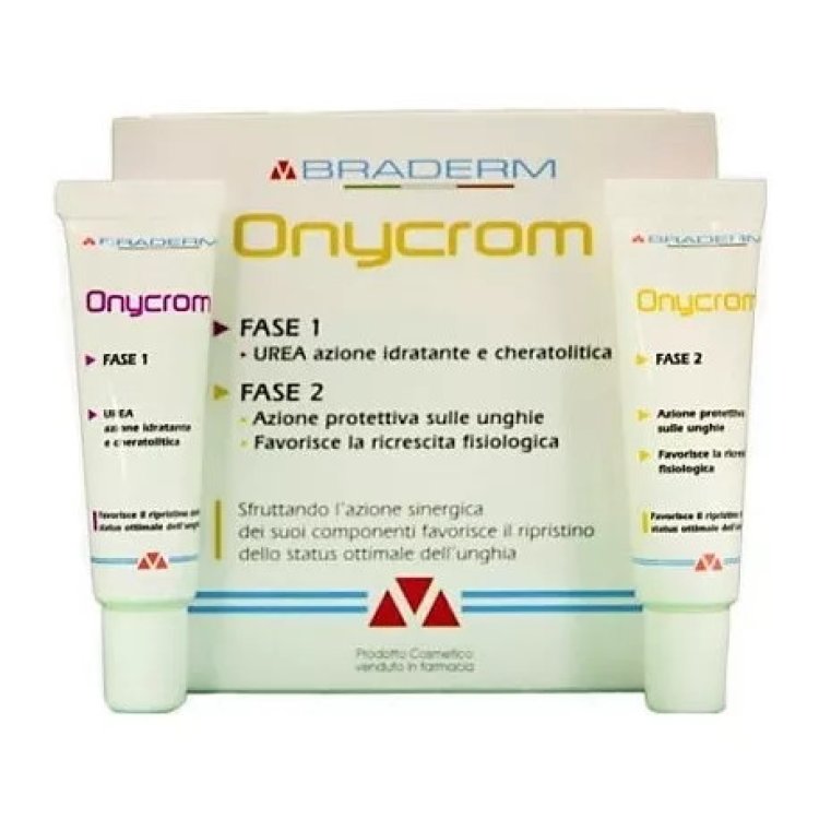Braderm Onycrom Gel Ungueale Bifasico Cheratolitico 15+15ml