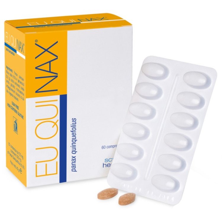 SCM Health Euquinax Integratore Stress Psico-Fisico 60 Compresse