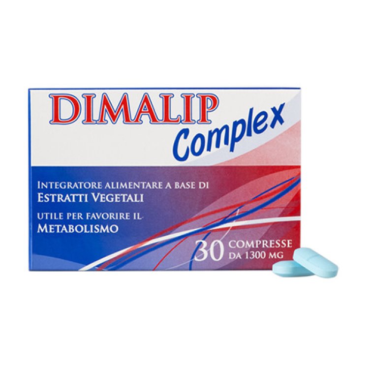 Kanter Pharma Dimalip Complex Integratore per Metabolismo e Peso - 30 Compresse