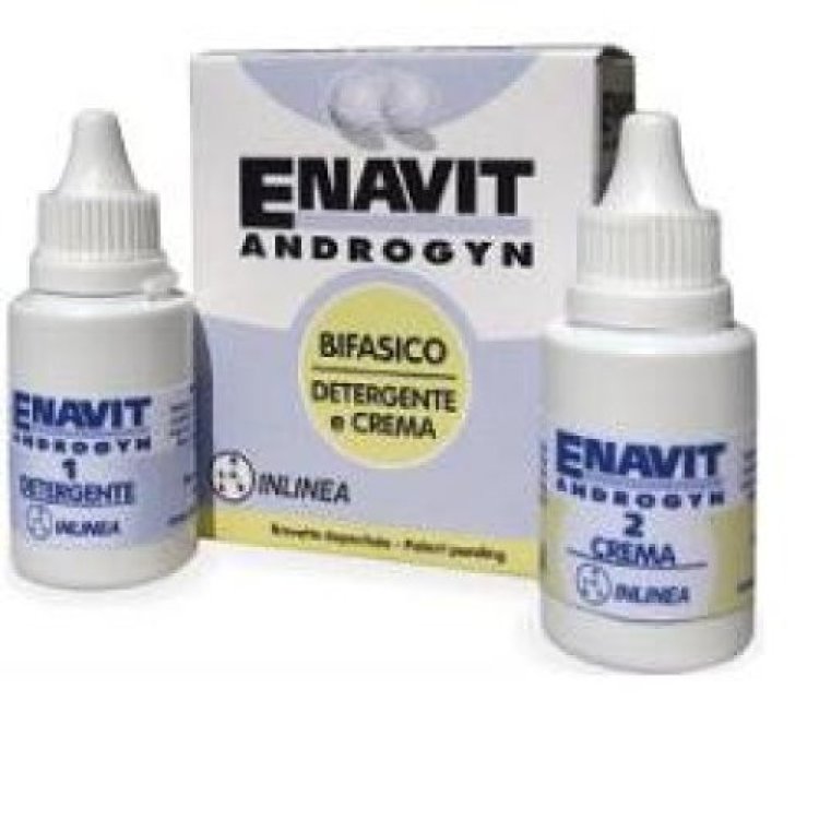 Inlinea Enavit Androgyn Detergente e Crema per Secchezza e Arrossamenti 30ml 20ml