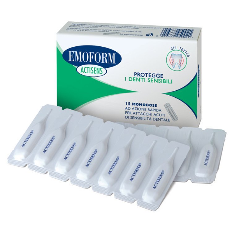 Emoform Actisens Gel Topico Denti Sensibili 15 Fiale