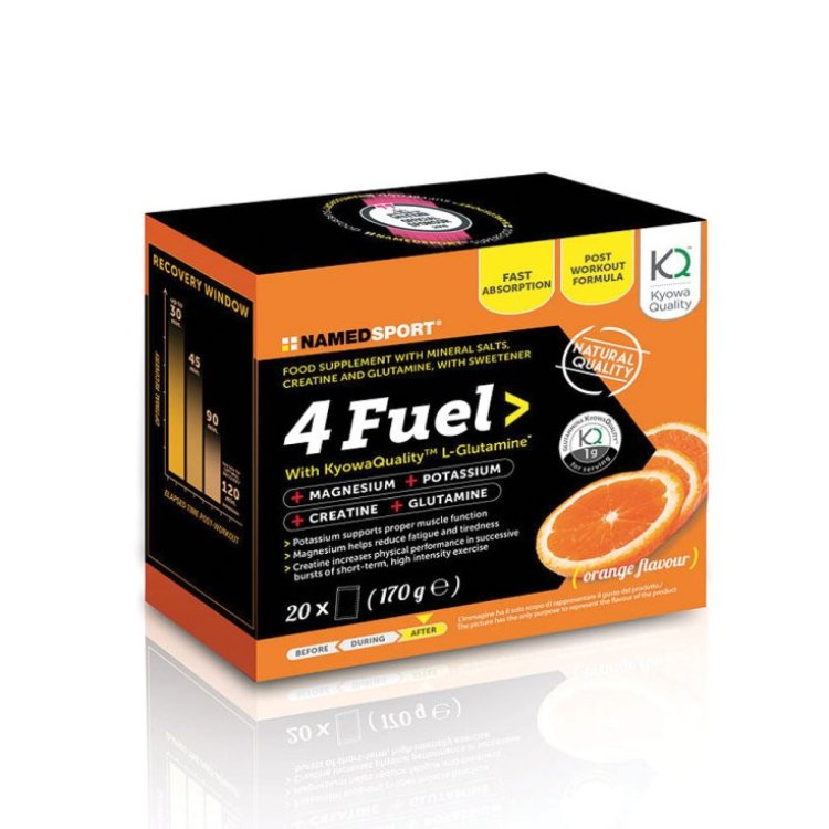 Named Sport 4Fuel Integratore Salino Post-Workout - 20 Bustine