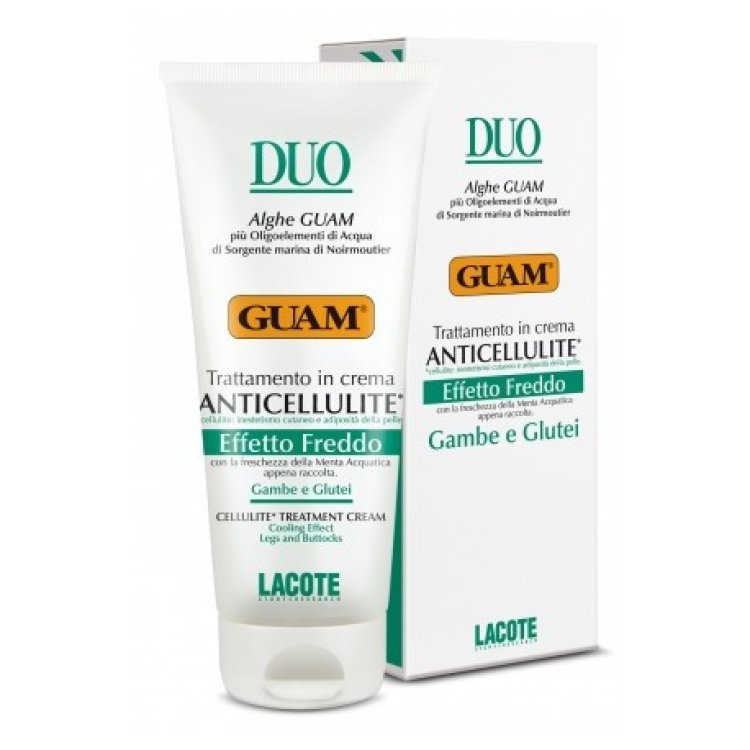 Guam Duo Crema Anticellulite Effetto Freddo Gambe e Glutei 200 ml