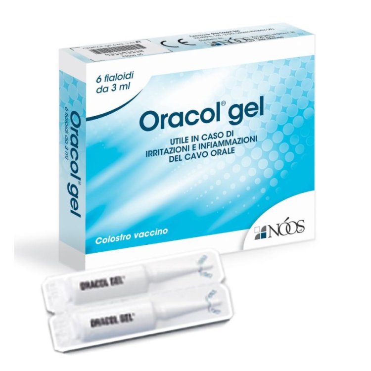 Noos Oracol Gel Irritazioni Orali Dispositivo Medico 6 Fiale da 3ml Noos Oracol Gel Irritazioni Orali Dispositivo Medico 6 Fiale da 3ml