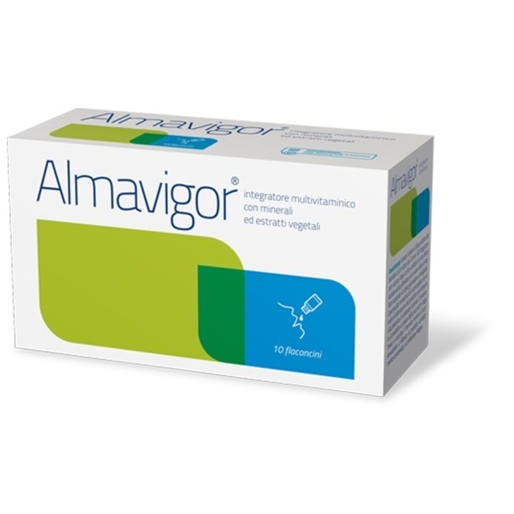 Amnol Almavigor Integratore Energetico Supporto Metabolismo Con 10 Flaconcini
