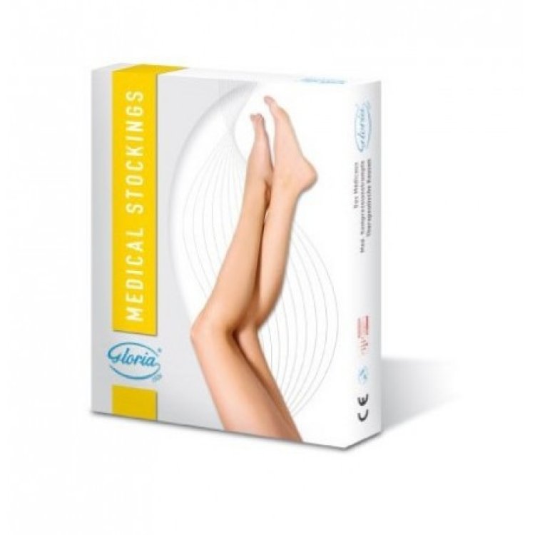 GloriaMed Gambaletto Comfort 152 Corto Beige Punta Chiusa Medio Classe 1