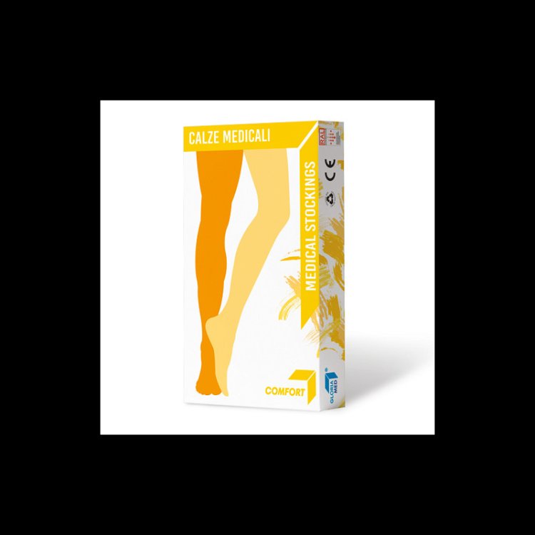 GloriaMed Comfort 252 Gambaletto Corto Beige Punta Chiusa Taglia M