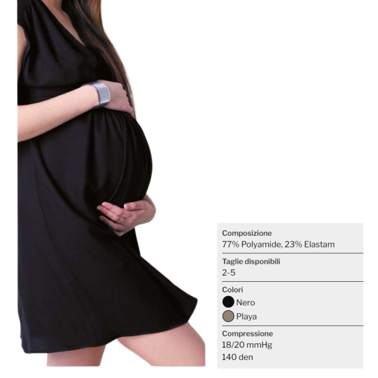Kamila Maternity Collant Gestante 140 Denari Nero Taglia 2