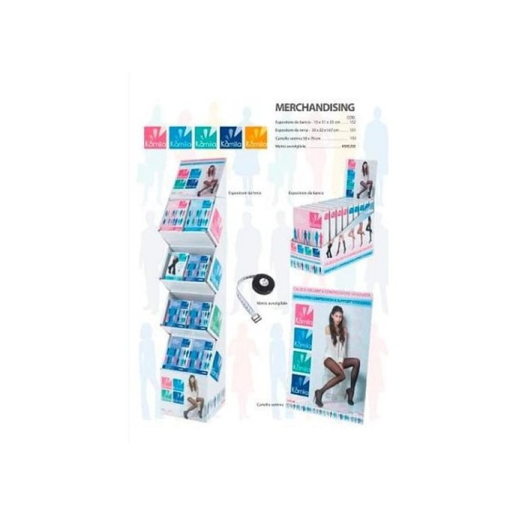 CA-MI Collant Cotone Kamila Classe 1 Long Punta Chiusa Beige Taglia M