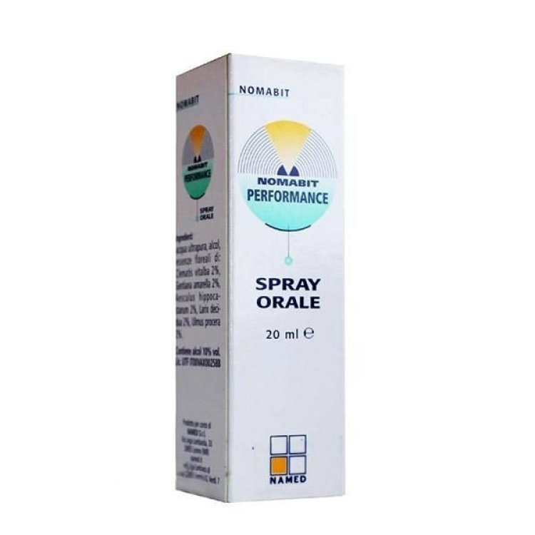 Named Nomabit Performance Spray Recupero Concentrazione e Determinazione 20 ml