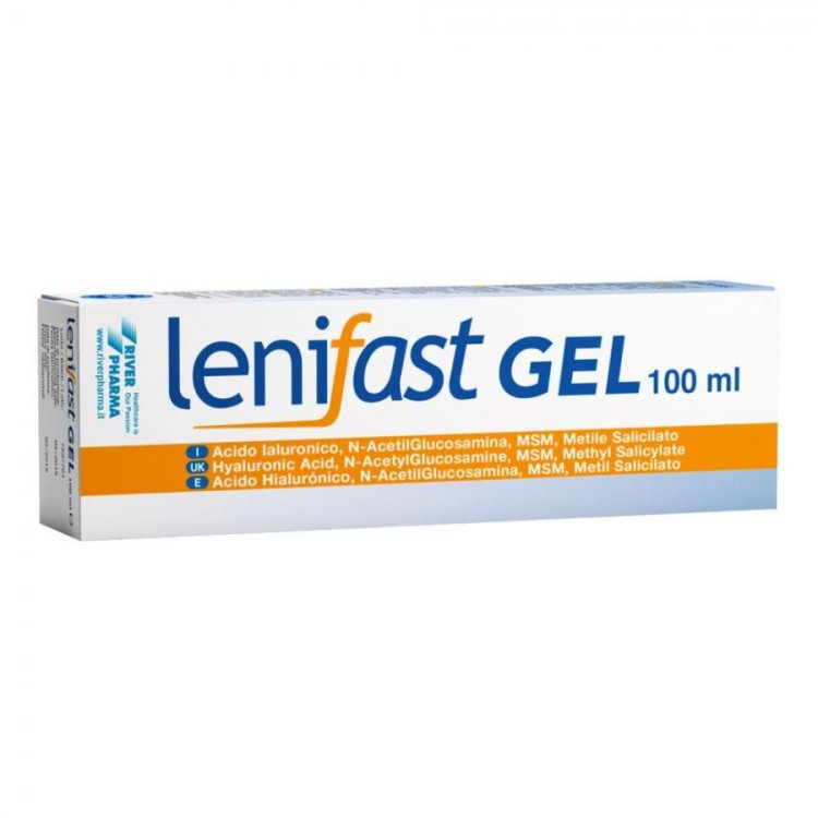 Biodue River Pharma Lenifast Gel Sollievo Articolazioni 100ml