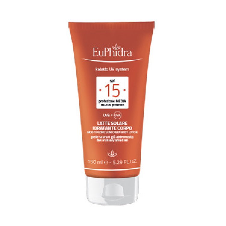 Euphidra Kaleido Latte Solare Protettivo SPF15 da 150ml