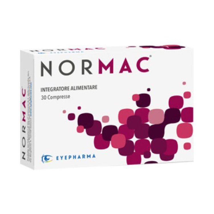 Eyepharma Normac Plus Integratore Alimentare per Benessere Vista, 30 Compresse Eyepharma Normac Plus Integratore Alimentare per Benessere Vista, 30 Compresse