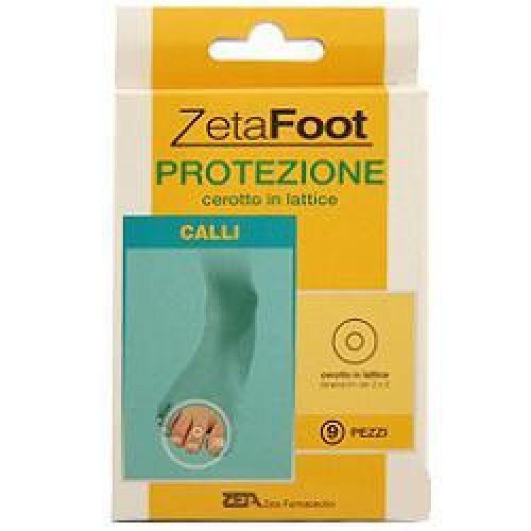 Zetafood Cerotto per Calli Protettivo in Lattice 9 Pezzi