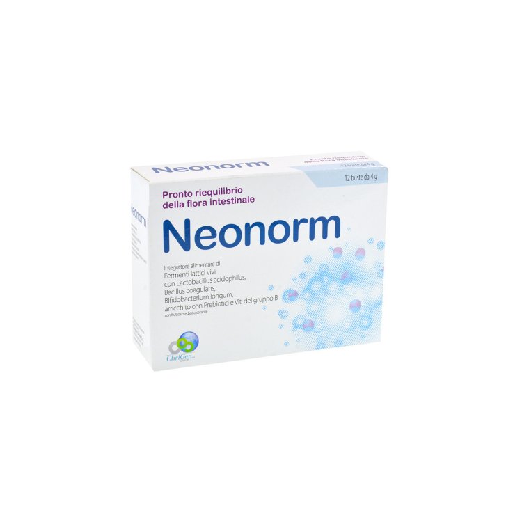 Chrigen Group Neonorm Integratore Fermenti Lattici per Flora Intestinale - 12 Bustine Chrigen Group Neonorm Integratore Fermenti Lattici per Flora Intestinale - 12 Bustine