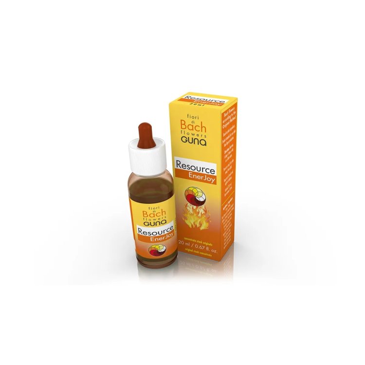 Guna Resource Enerjoy Gocce Orali Vitalit&agrave; Fiori di Bach 20ml