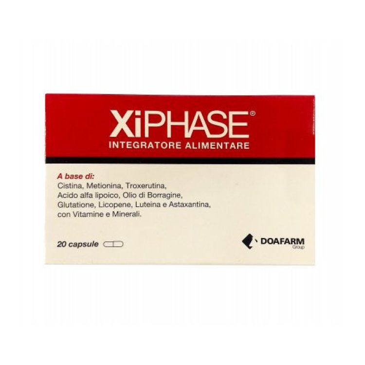 Xiphase Integratore Alimentare per il Benessere della Pelle 20 Capsule