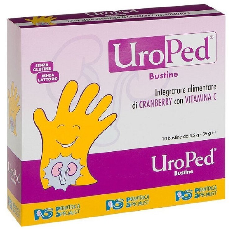 Pediatrica UroPed Integratore Alimentare per Vie Urinarie Bambini 10 Bustine
