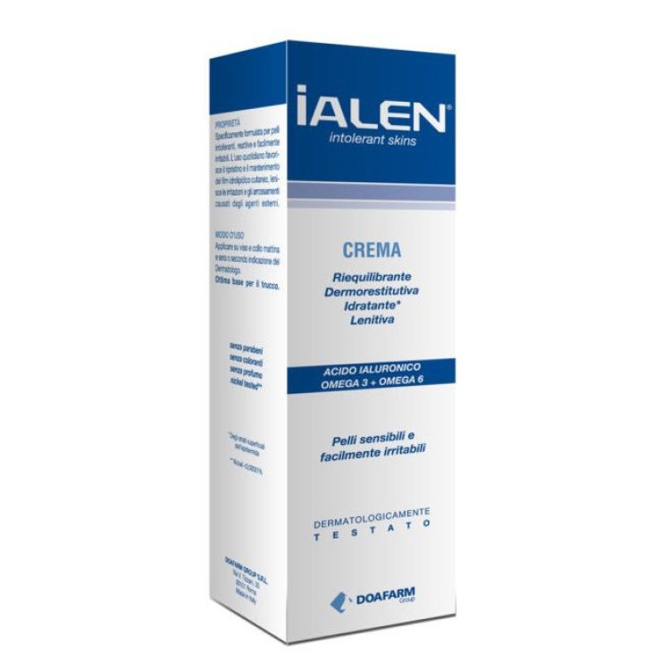 Doafarm Group Ialen Crema Viso per Pelli Intolleranti 50ml