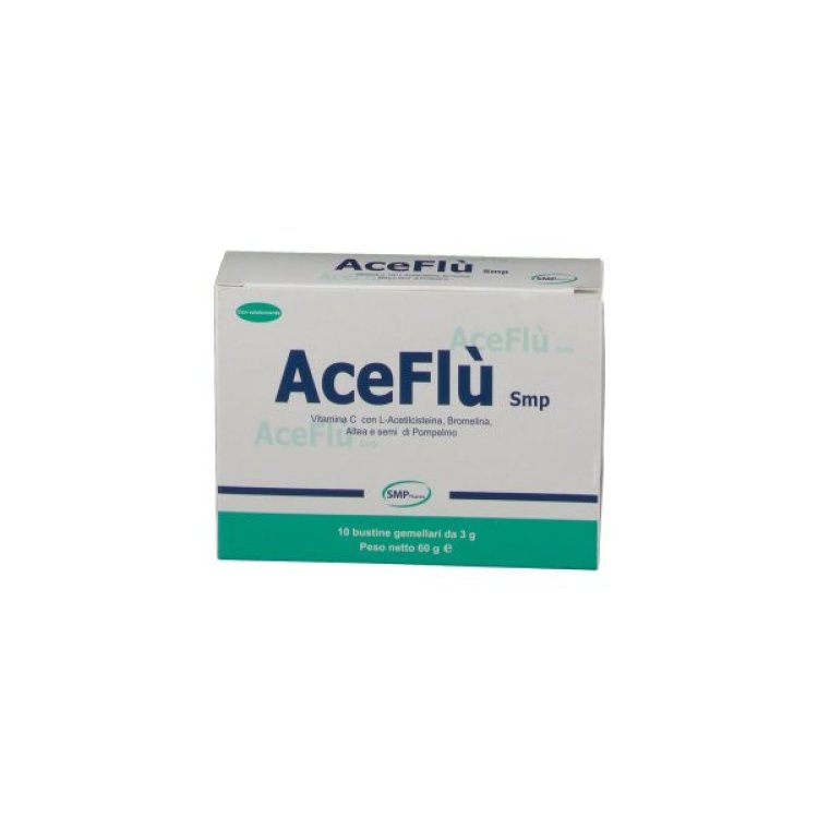 Smp Pharma AceFl&ugrave; Integratore Supporto Vie Respiratorie 20 Bustine