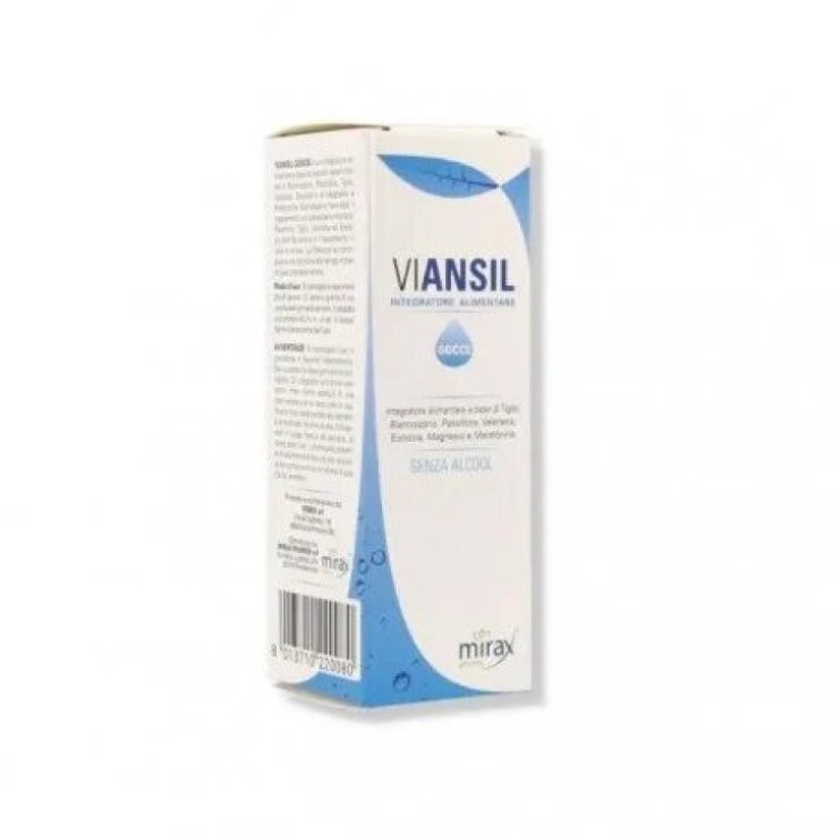 Erbex Viansil Gocce Integratore Rilassamento e Benessere Mentale 50ml